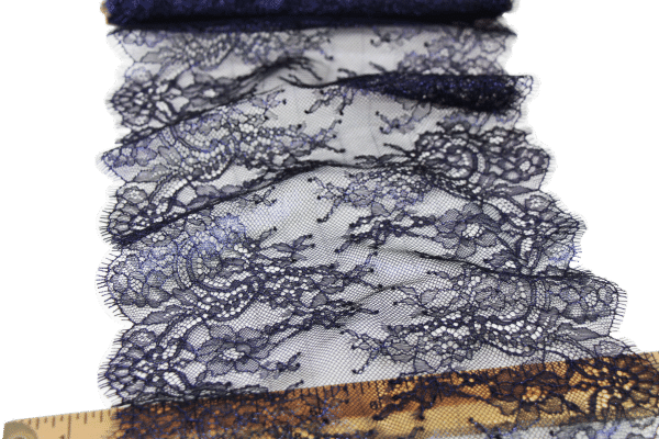Shiny Brite Navy lace - Image 2