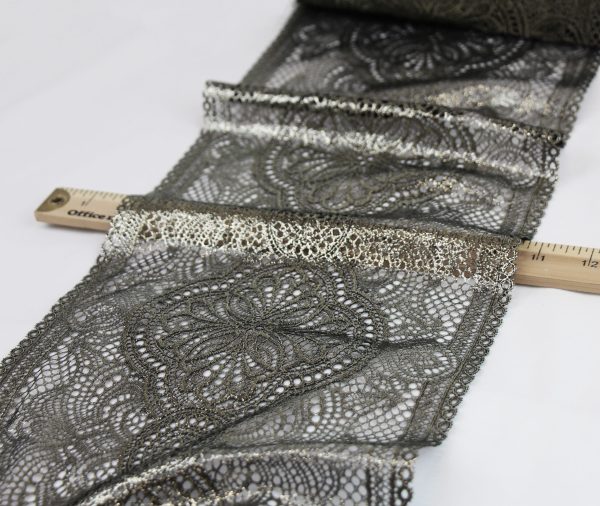 Shiny Champagne Gold Lace