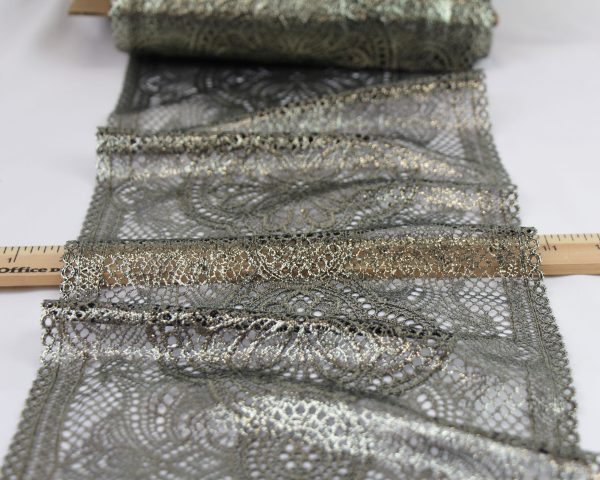 Shiny Champagne Gold Lace - Image 2