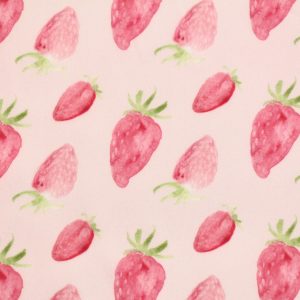 Strawberry Watercolor Print