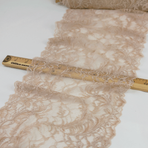 Light Dusty Brown Lace
