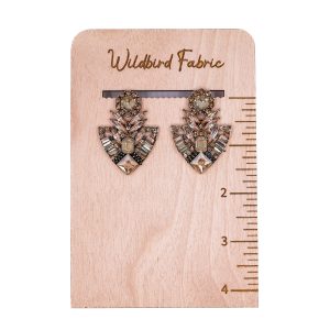 Bronze Geo Aztec Studs