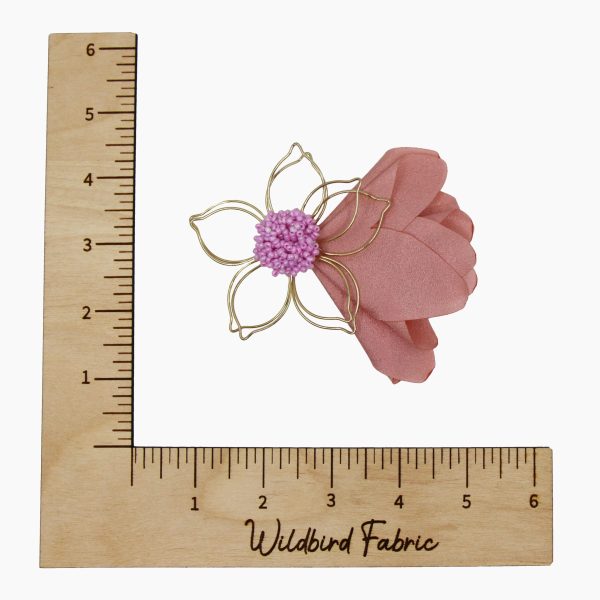Rosebud Daisy Flower Clip