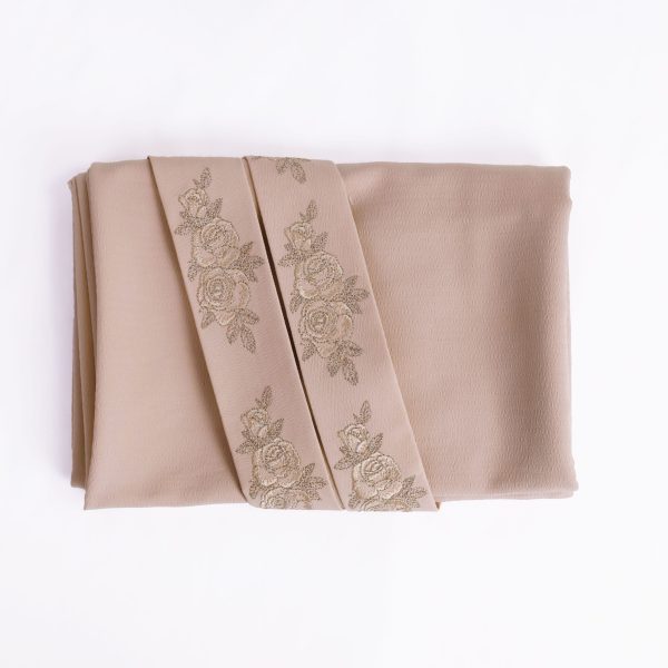 Mauve Morning Embroidery - Rose 9 w/gold